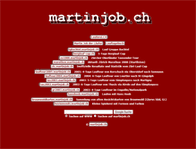 Tablet Screenshot of martinjob.ch